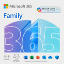 Microsoft 365 Family - Assinatura 1 Ano