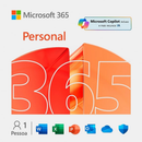 Microsoft 365 Personal - Assinatura 1 Ano