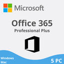 Microsoft Office 365 Pro Plus | Licença Original | 5 Dispositivos | Win e Mac - Master Licenças 