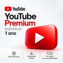 YouTube Premium Individual | 1 Ano